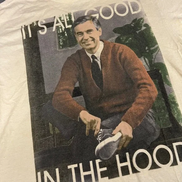 Mister Rogers Neighborhood All Good In The Hood T Shirt Men's M - Picture 8 of 8